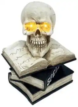 Spotlight Spell Book Skull Decoration offer