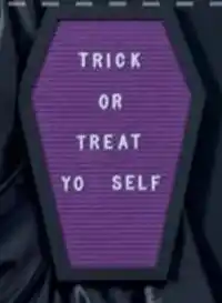 Spotlight Coffin Letter Board offer