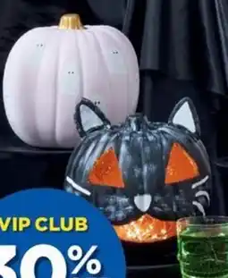 Spotlight Light Up Ceramic Pumpkin offer