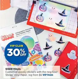 Spotlight Siser Vinyls offer