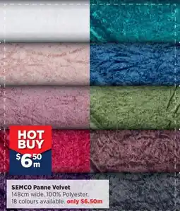 Spotlight Semco Panne Velvet offer