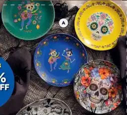 Spotlight CULINARY CO Halloween Skull Side Plate offer