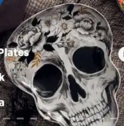 Spotlight CULINARY CO Halloween Skull Plate offer