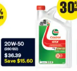 SuperCheap Auto Castrol gtx 20w-50 engine oil offer