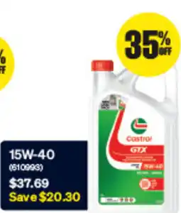 SuperCheap Auto Castrol gtx 15w-40 5l engine oil offer