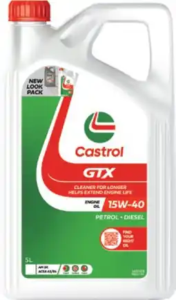 SuperCheap Auto Castrol GTX 15W-40 5L ENGINE OIL^ offer