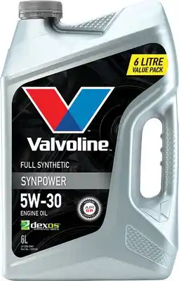 SuperCheap Auto Valvoline SynPower 5W-30 6L Engine Oil^ offer