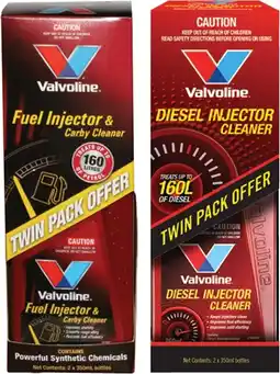 SuperCheap Auto Valvoline PETROL or DIESEL Injector Cleaners 350mL offer