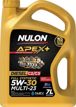 SuperCheap Auto Nulon APEX+ MULTI-23 5W-30 7L Engine Oil offer