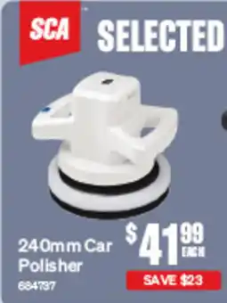 SuperCheap Auto 240mm car polisher offer