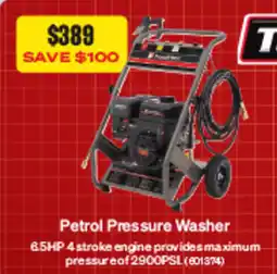 SuperCheap Auto ToolPRO Petrol Pressure Washer offer