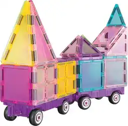 Toymate Wondermags Magnetic Tiles Vehicle 68pcs offer