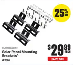 SuperCheap Auto Hardkorr Solar Panel Mounting Brackets offer