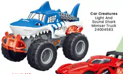 Toymate Car Creatures Light And Sound Shark Monser Truck offer