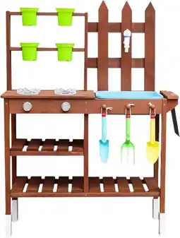 Toymate Backyard Blitz Wooden Simple Mud Kitchen offer