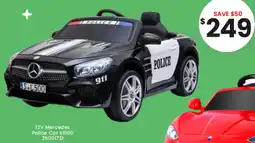 Toymate 12V Mercedes Police Car Sl500 offer