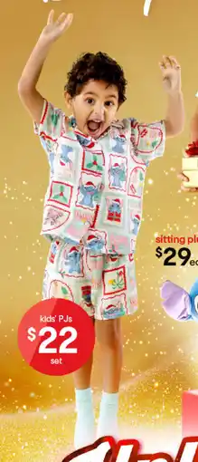 Kmart kids' PJs offer