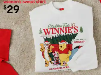 Women's sweat shirt