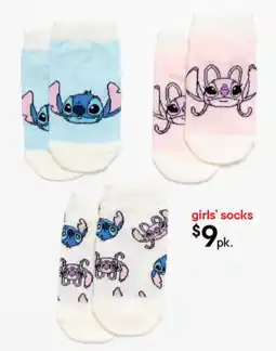 Kmart girls' socks offer