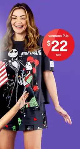 Kmart women's PJs offer