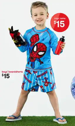 Kmart boys' boardshorts offer