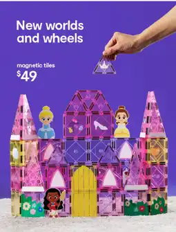 Kmart magnetic tiles offer