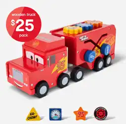 Kmart wooden truck offer