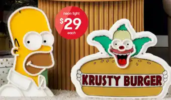 Kmart neon light offer