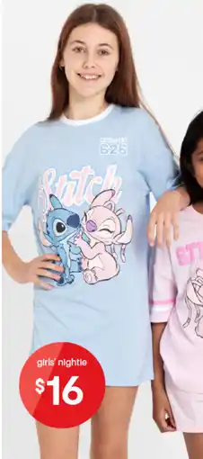 Kmart girls' nightle offer