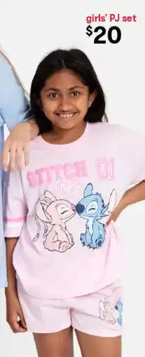 Kmart girls' PJ set offer