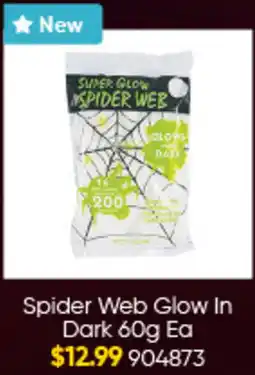 Lombard Spider Web Glow In Dark offer