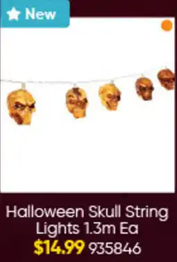 Lombard Halloween Skull String offer