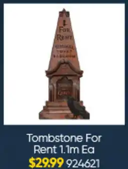 Lombard Tombstone For Rent offer