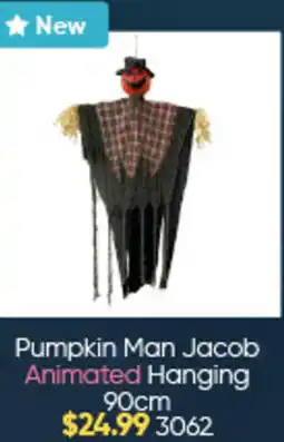 Lombard Pumpkin Man Jacob Animated Hanging offer