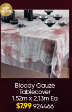 Lombard Bloody Gauze Tablecover Ea $7.99 924466 offer