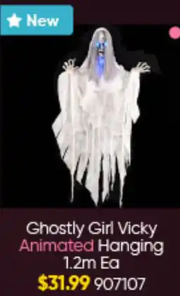 Lombard Ghostly Girl Vicky Animated Hanging Ea offer