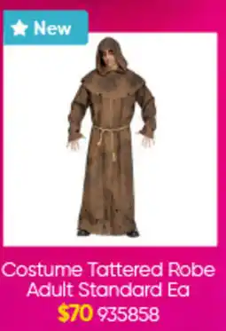 Lombard Costume Tattered Robe Adult Standard Ea offer