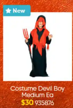 Lombard Costume Devil Boy Medium Ea offer