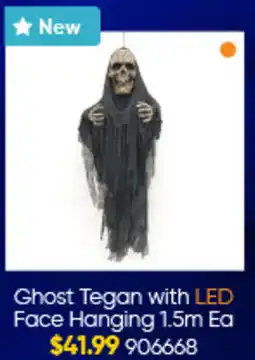 Lombard Ghost Tegan with LED Face Hanging Ea offer
