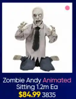 Lombard Zombie Andy Animated Sitting Ea offer
