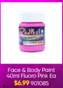 Lombard Face & Body Paint 40ml Fluoro Pink Ea offer