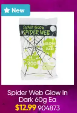 Lombard Spider Web Glow In Dark Ea offer