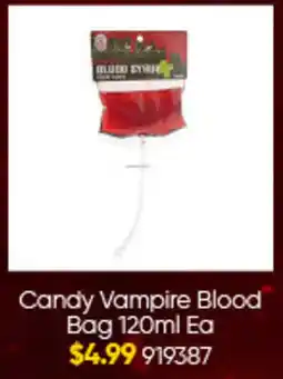 Lombard Candy Vampire Blood Bag Ea offer