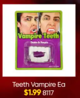 Lombard Teeth Vampire Ea offer