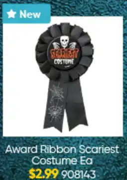 Lombard Award Ribbon Scariest Costume offer