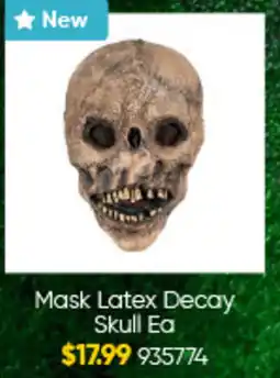 Lombard Mask Latex Decay Skull offer