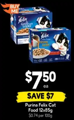 Drakes Purina felix cat food offer
