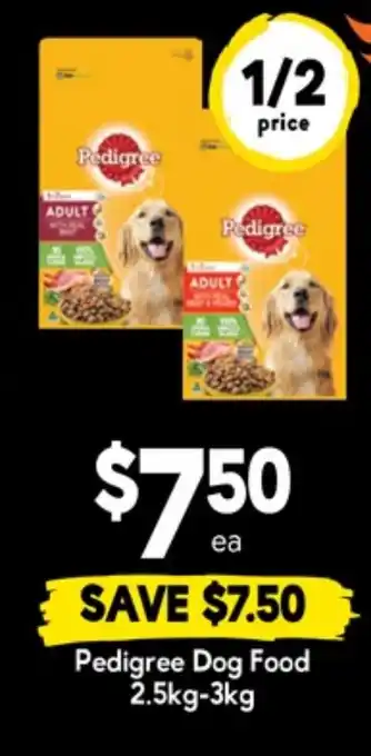 Drakes Pedigree dog food offer