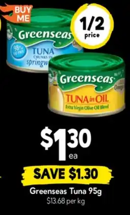 Drakes Greenseas tuna offer