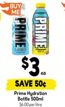 Drakes Prime hydration bottle offer